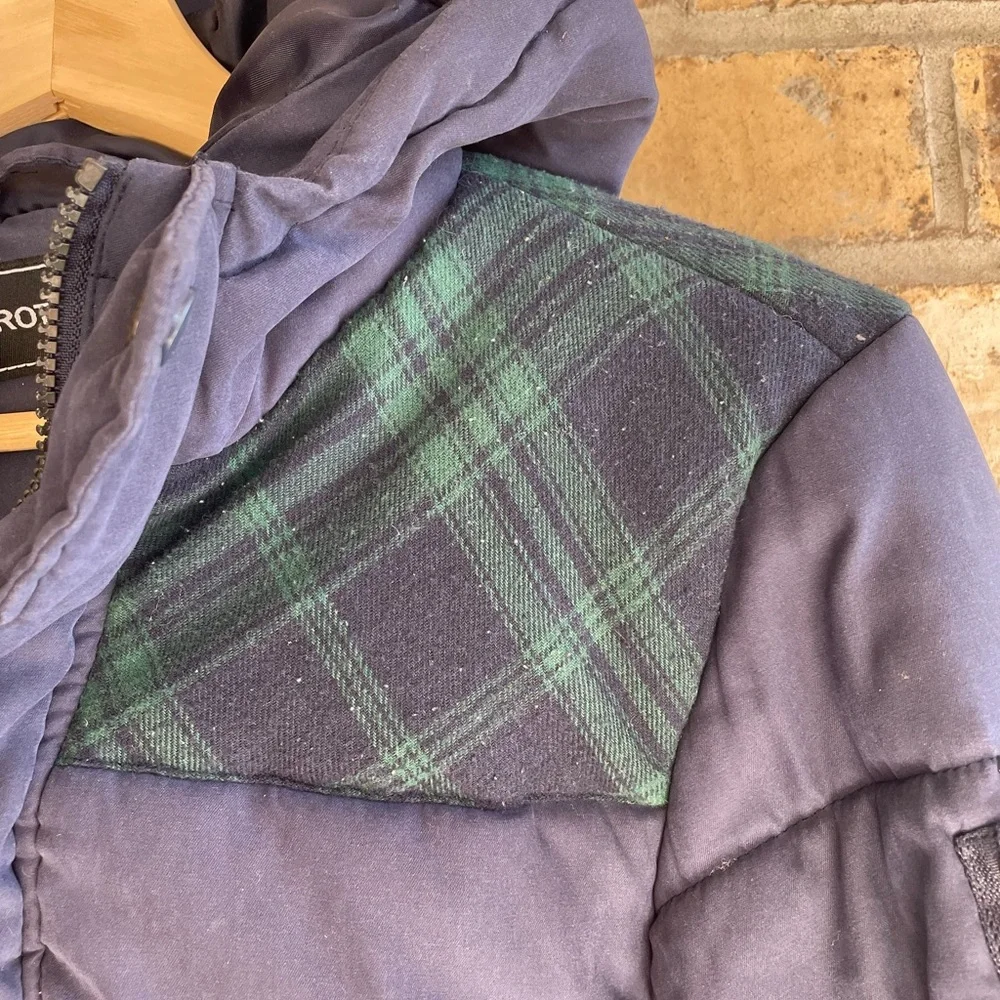 5 for $25🔥Rothschild Green Plaid Navy Puffer Jacket Boys Large‎ (14)